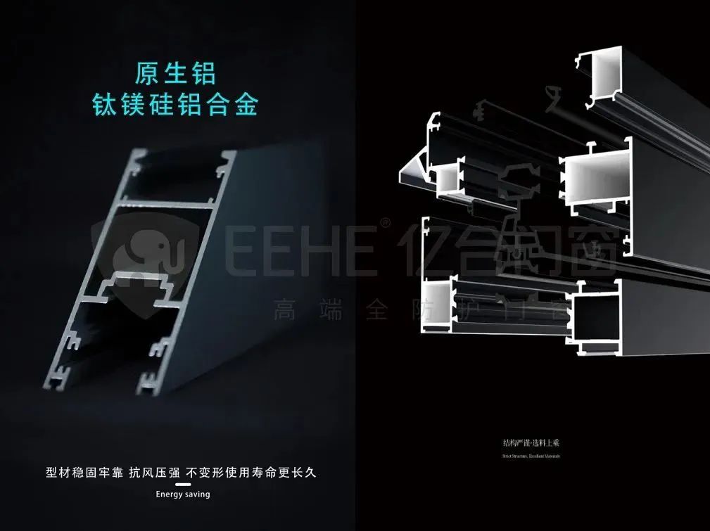 億合門(mén)窗原生鋁材
